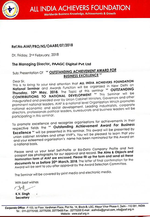 Paagc Digital Bangalore